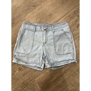 Lascana Shorts Denim Cotton Women's Size 6 Soft Comfortable Boho Beach